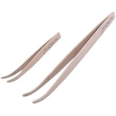 Bamboo Wooden Angled Reptile Feeding Long Tongs Eco Friendly Feeder Grasping Tools for Tweezers Reptile Terrarium